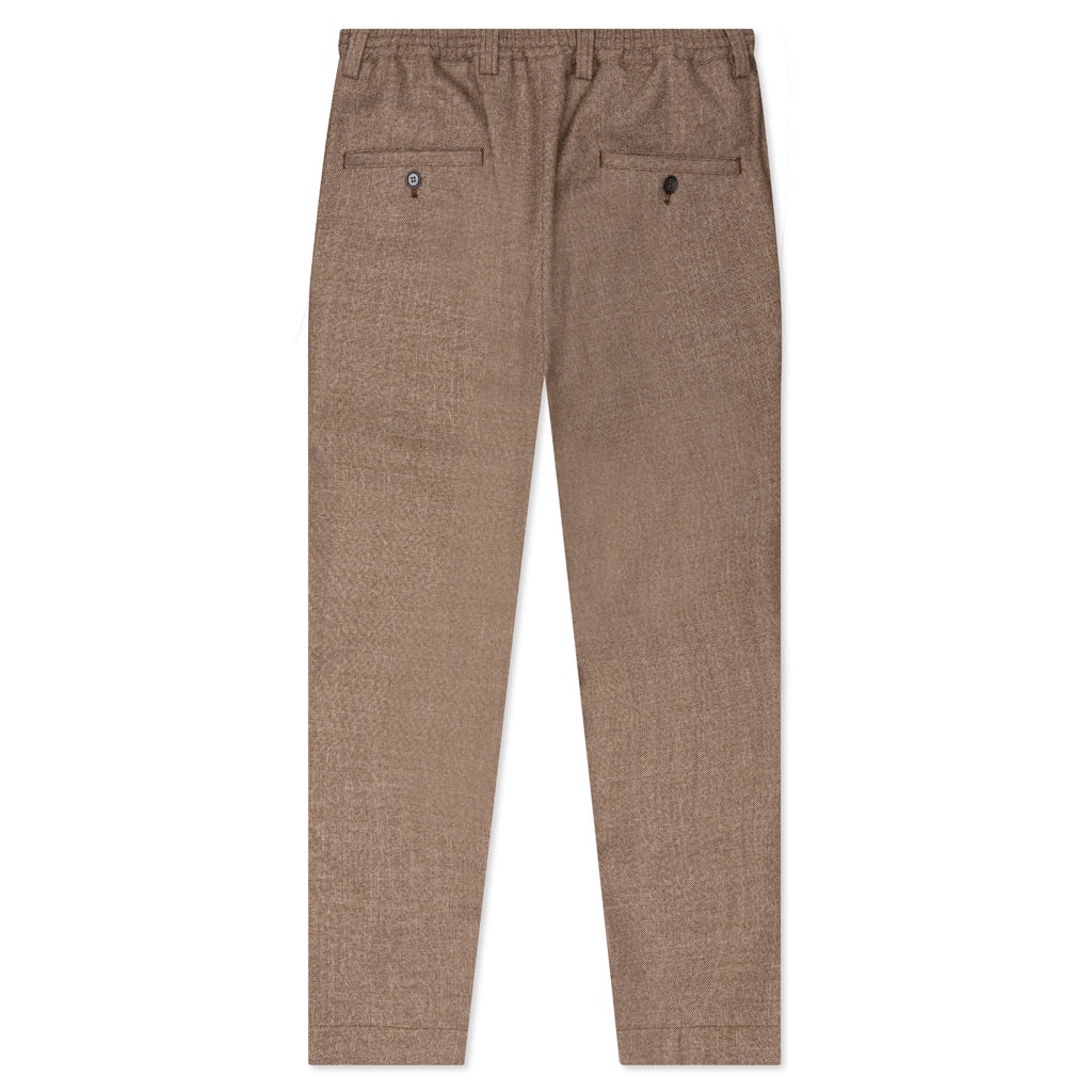 MARNI TROPICAL WOOL TROUSERS - RAW SIENNA - 2