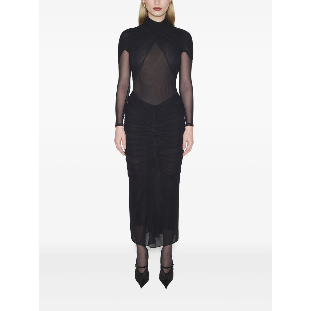 Mugler Black Tops - Blouses Women - 3