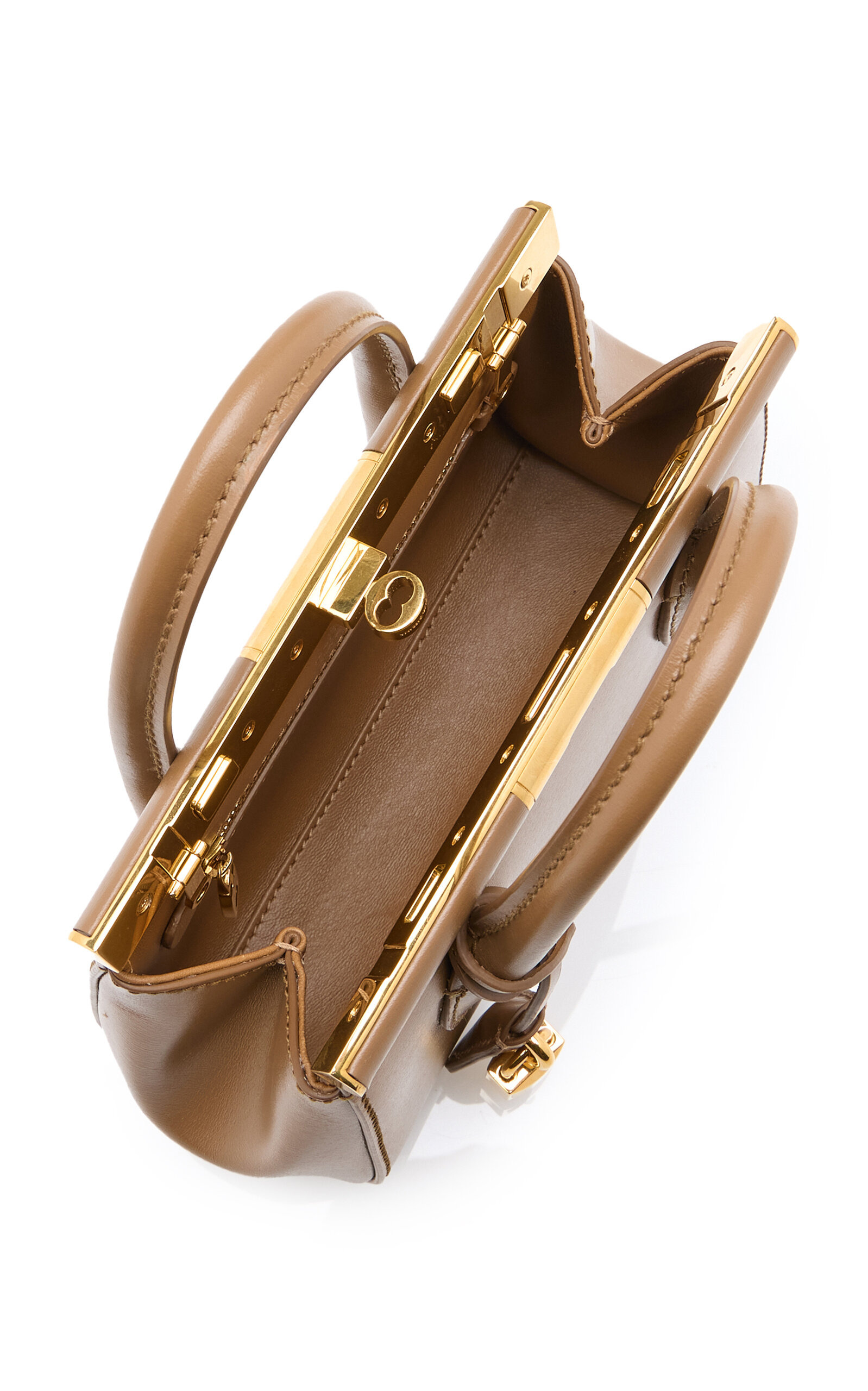 Marlene Mini Leather Bag neutral - 7