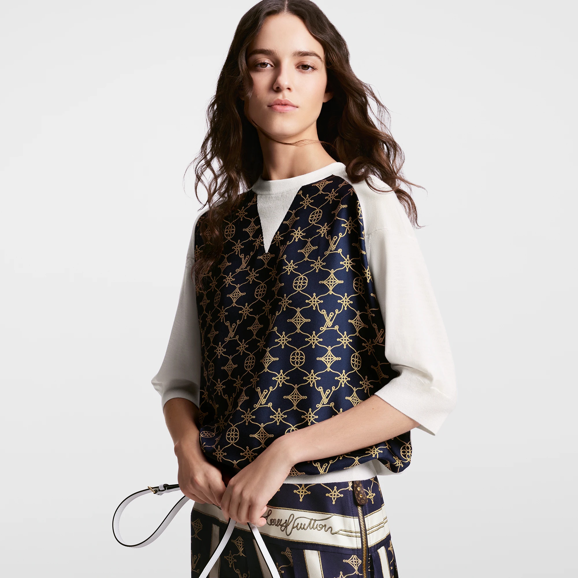 Nautical Monogram Knit Top - 2