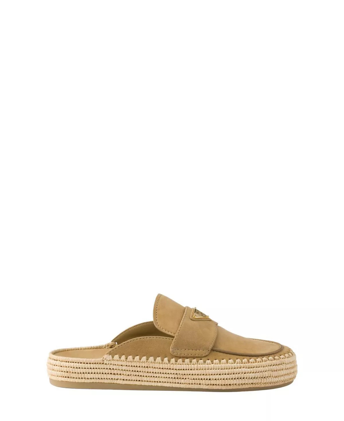 Women's Suede Flatform Mules - 2