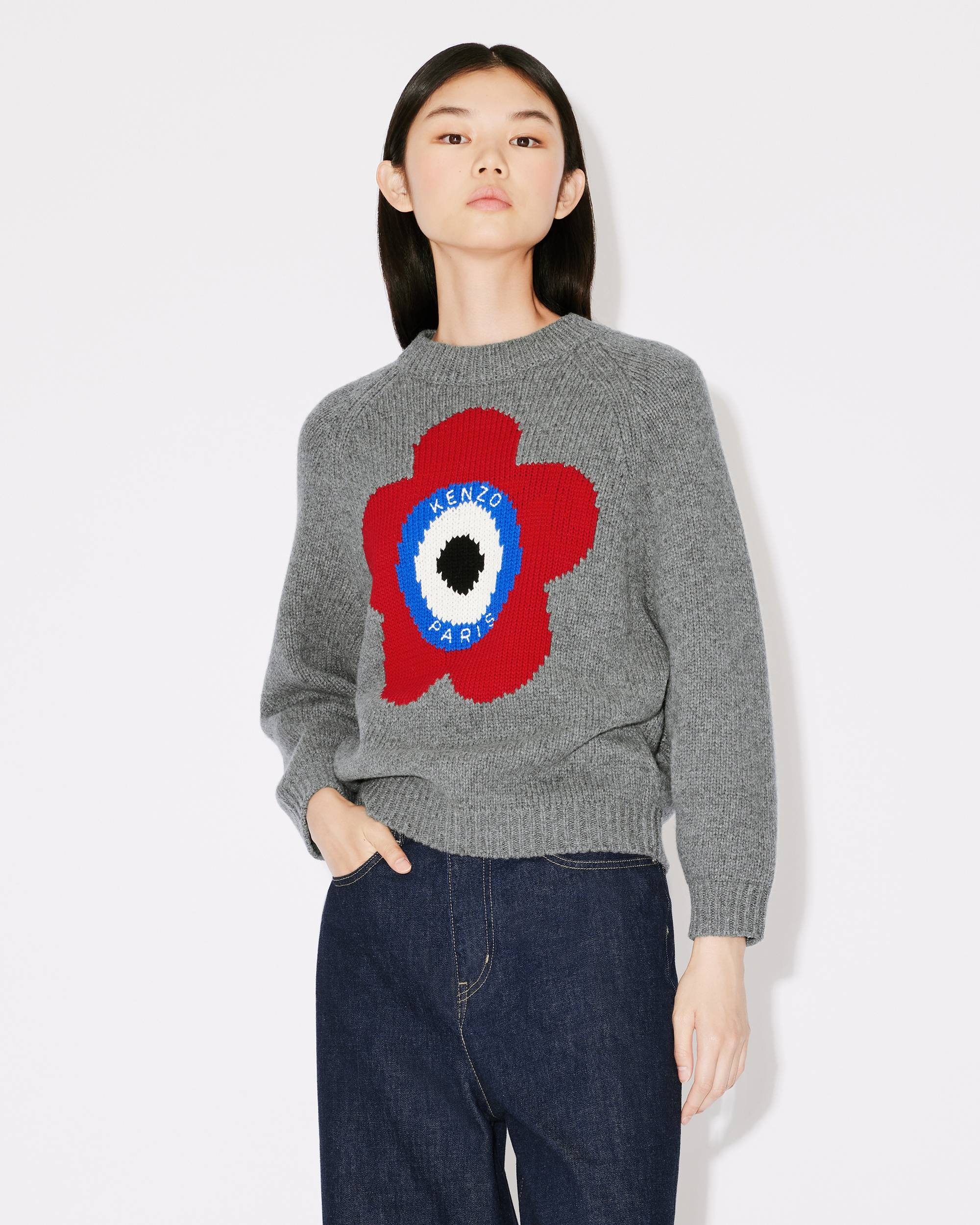 KENZO 'KENZO Target' wool jumper | REVERSIBLE