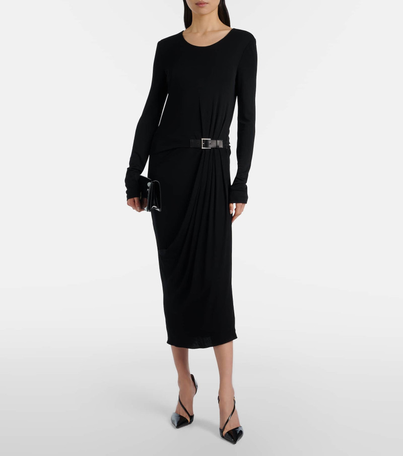 TOM FORD Jersey midi dress outlook