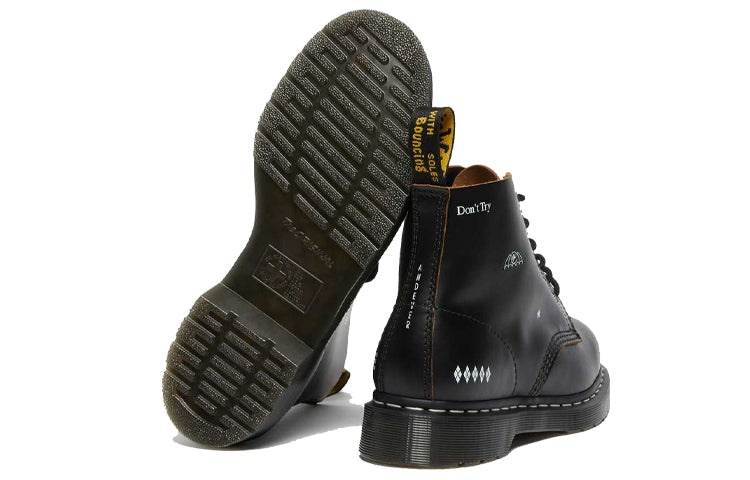 Goodhood x Dr. Martens Unisex 101 Martin Boots Black 27588001 - 4