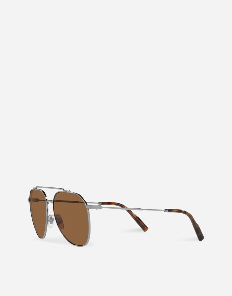 Dolce & Gabbana Diagonal Cut Sunglasses outlook