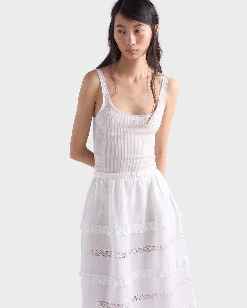 Ribbed cotton top 3