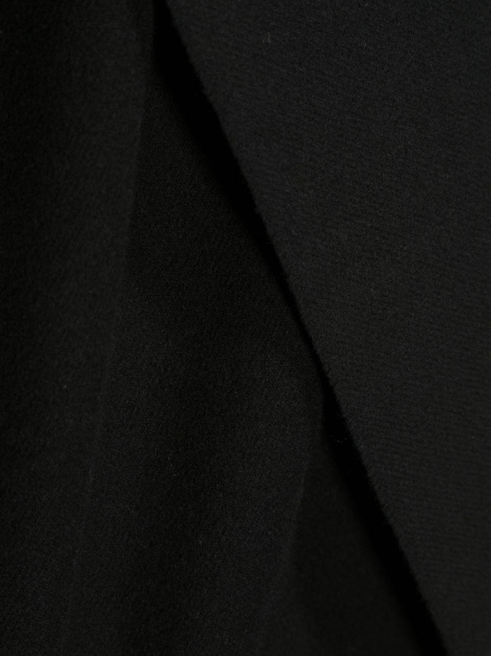 logo-embroidered cashmere scarf - 3