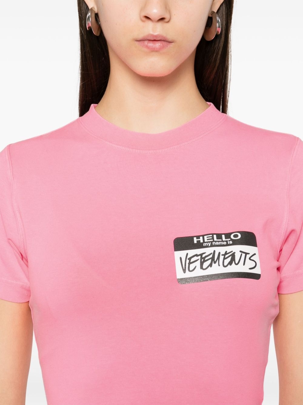 Hello My Name Is Vetements T-shirt - 5