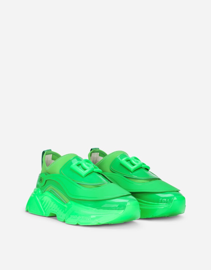 Mixed-material Day Master slip-on sneakers - 2