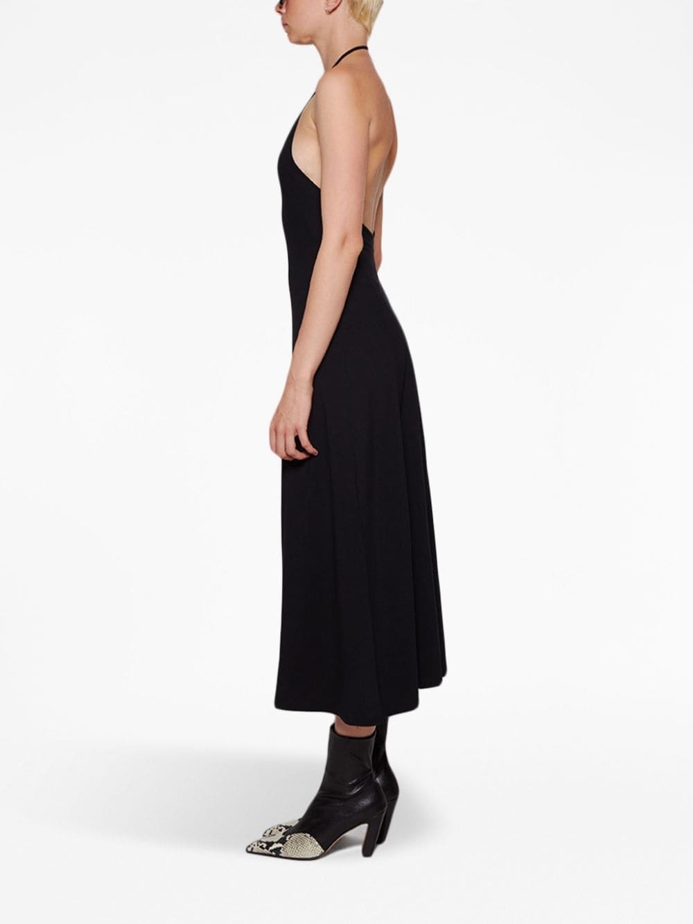 The Raysha halterneck midi dress - 4