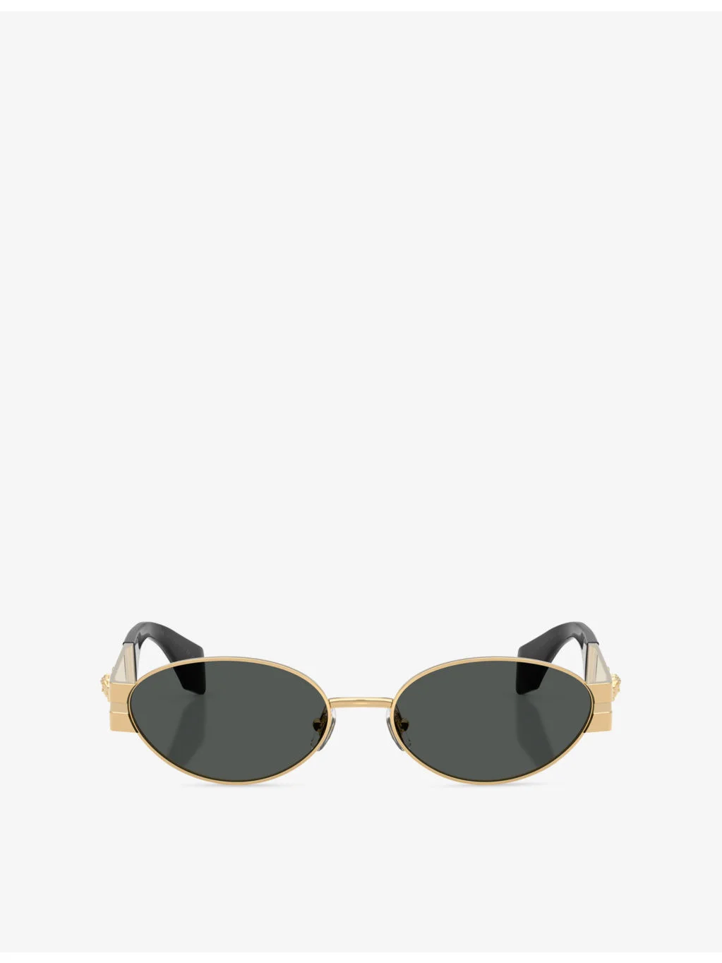 VE2301 Oval-Frame Metal Sunglasses - 1