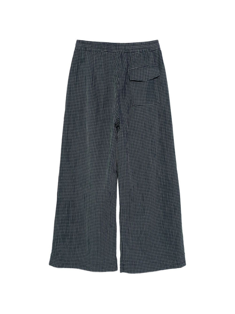 YMC pocket checked trousers outlook