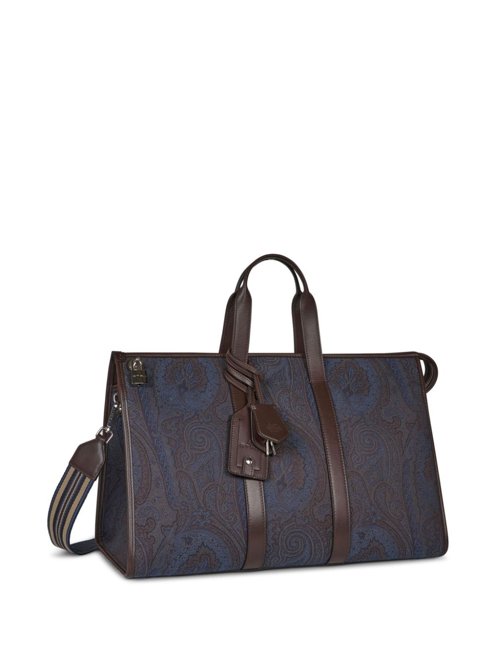 paisley-print travel bag - 4