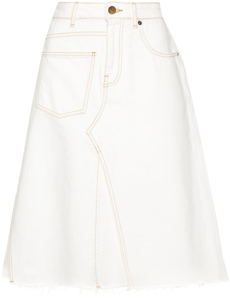 deconstructed denin skirt 1