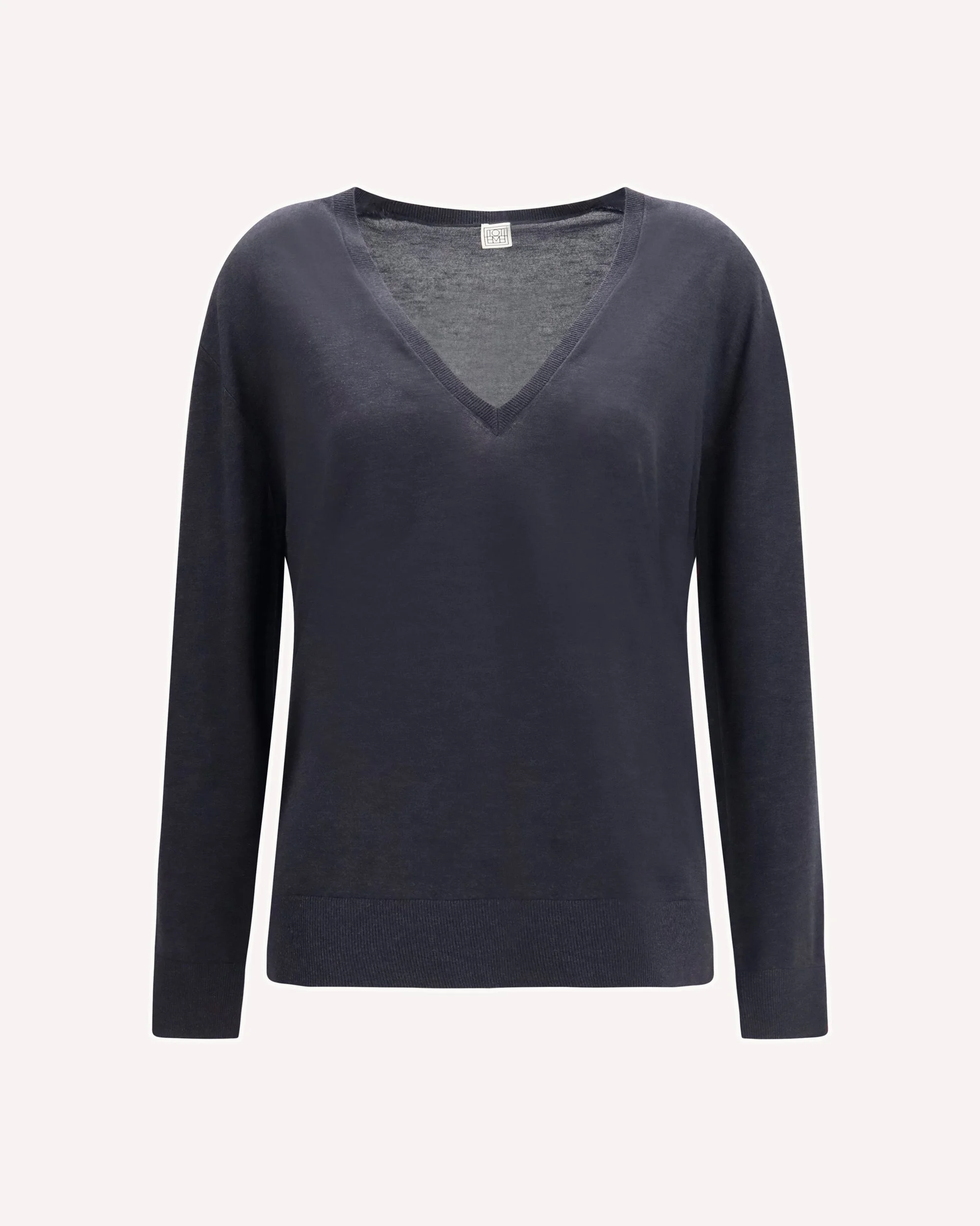 V-neck cashmere-blend Sweater - 1