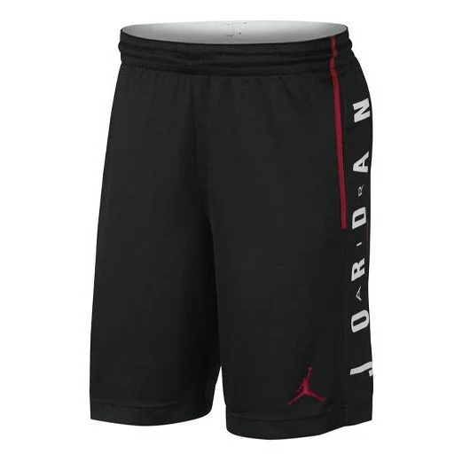 Air Jordan Rise Alphabet Logo Loose Quick Dry Basketball Sports Shorts Black 888377-010 - 1