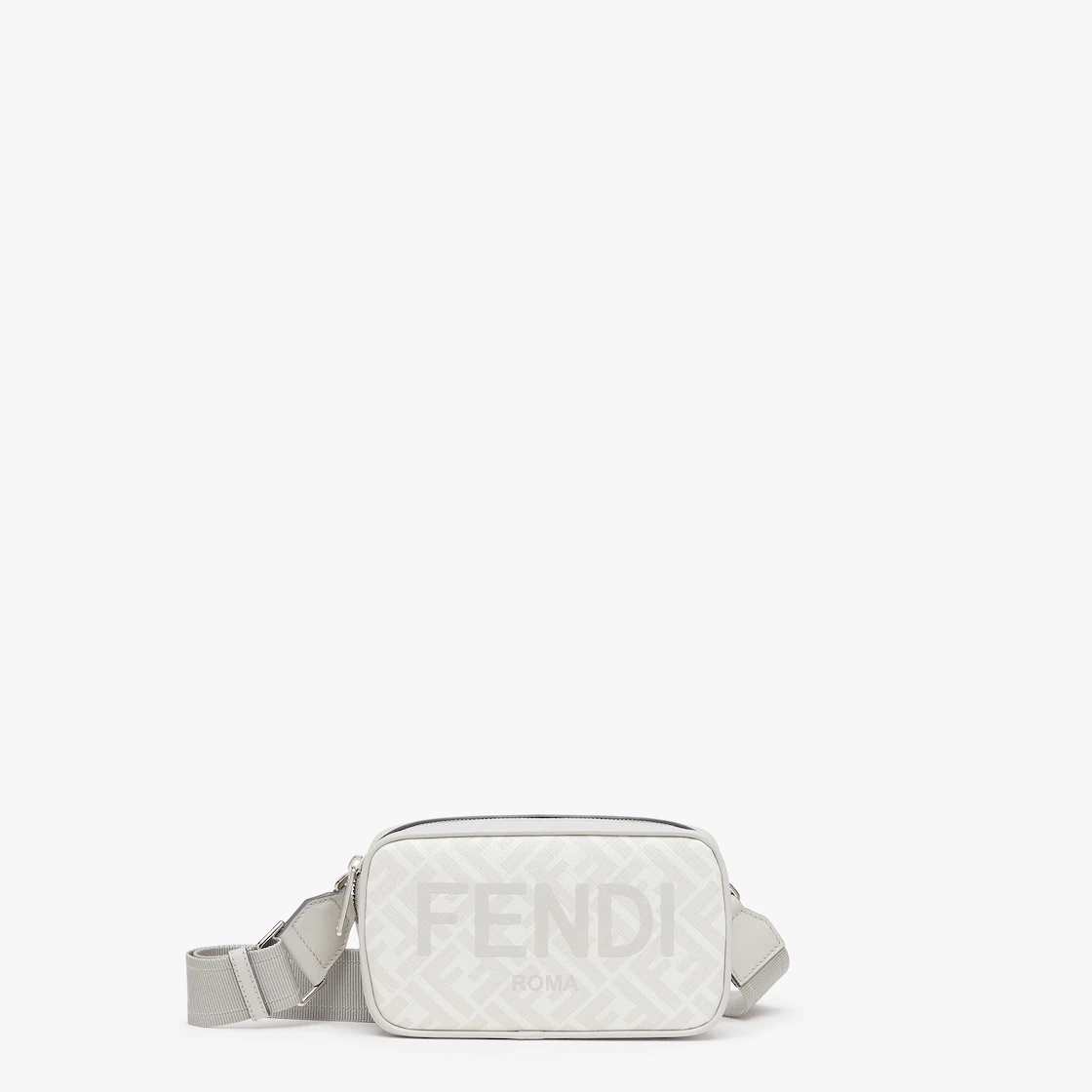White FF fabric bag - 1