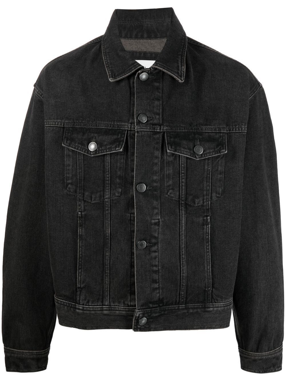 denim trucker jacket - 1