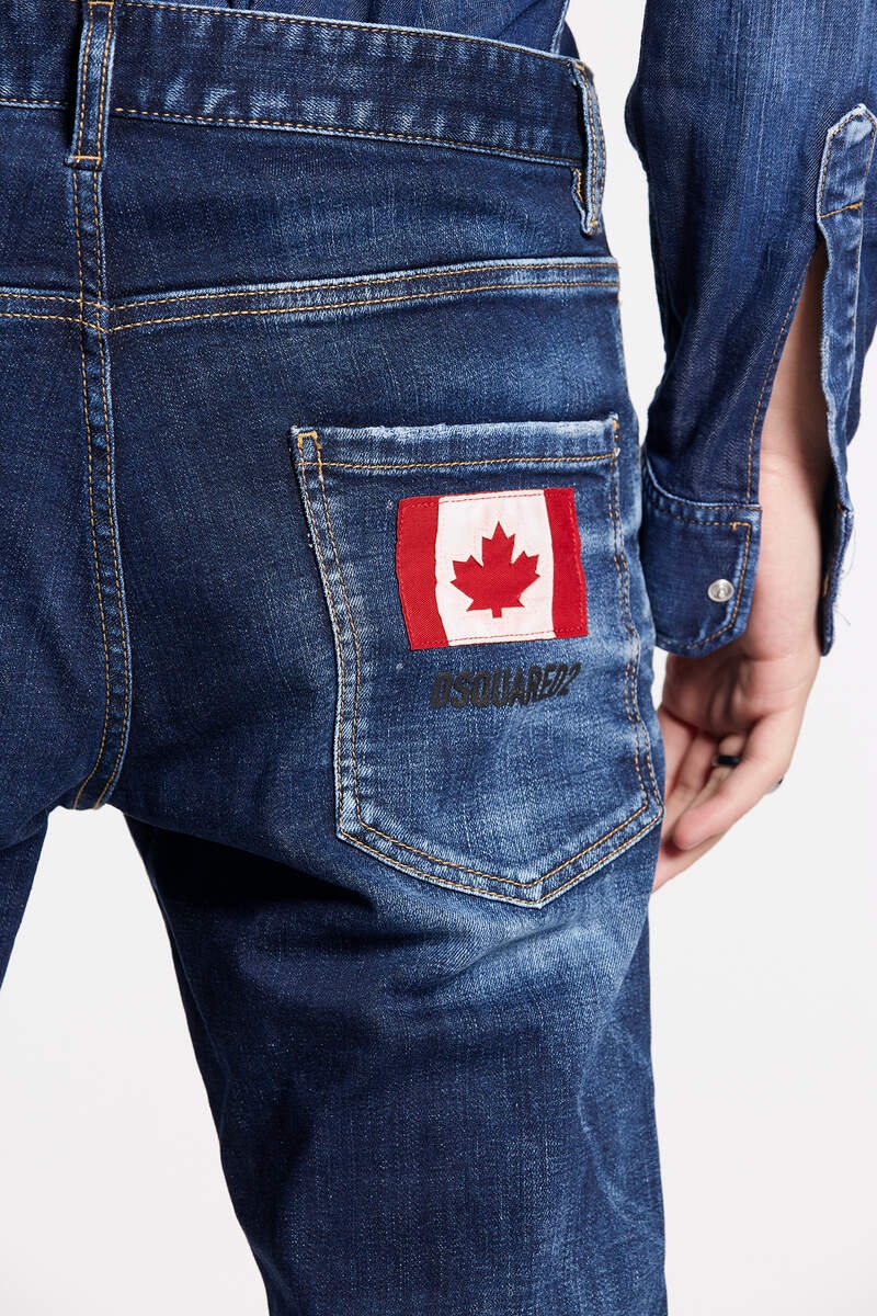 DARK CLEAN WASH COOL GUY JEANS - 4