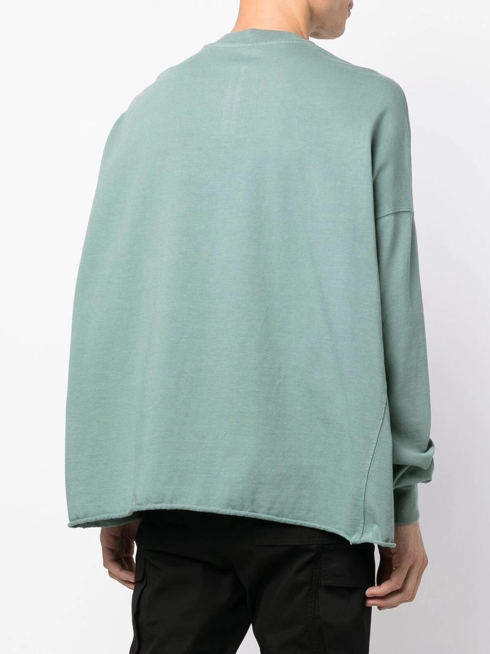 drop-shoulder cotton sweatshirt - 4