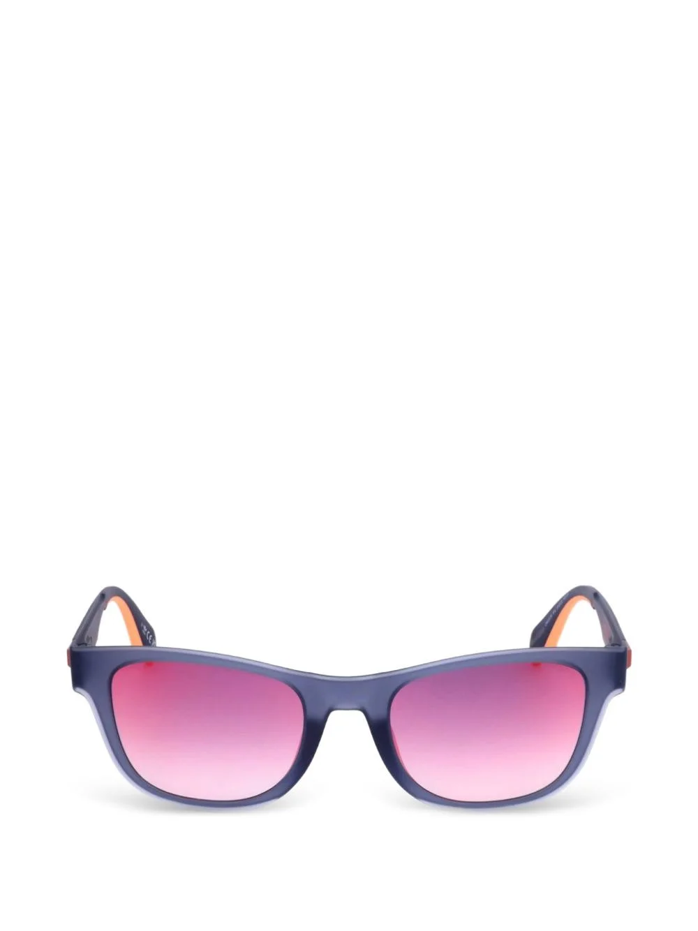 rectangle-frame tinted sunglasses - 1