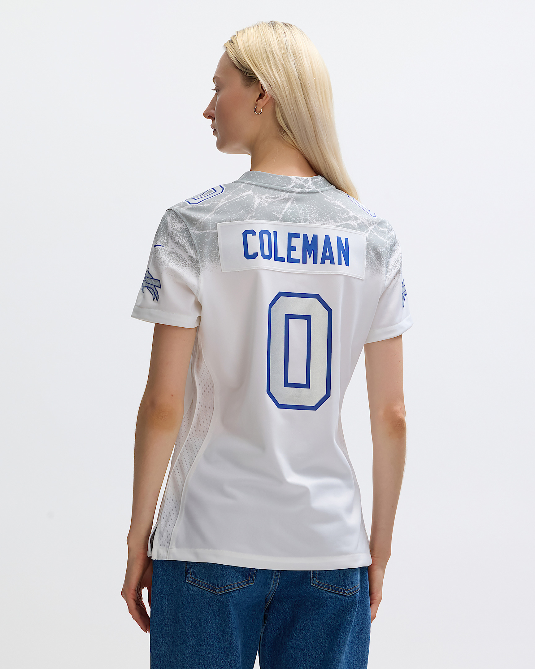 Keon Coleman Buffalo Bills Rivalries Collection Women’s Nike NFL Game Jersey - 2