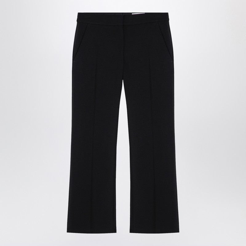 Alexander McQueen BLACK TAILORED TROUSERS IN WOOL outlook