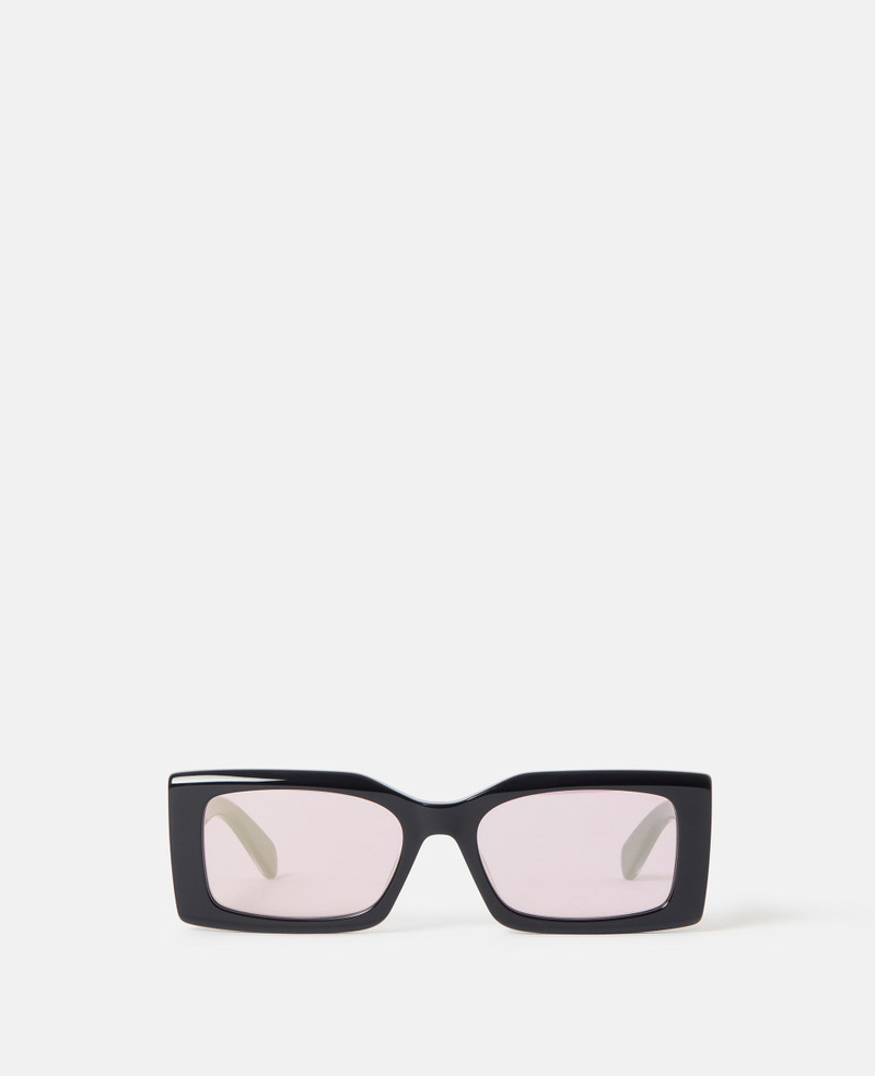 Logo-Engraved Rectangular Sunglasses - 1