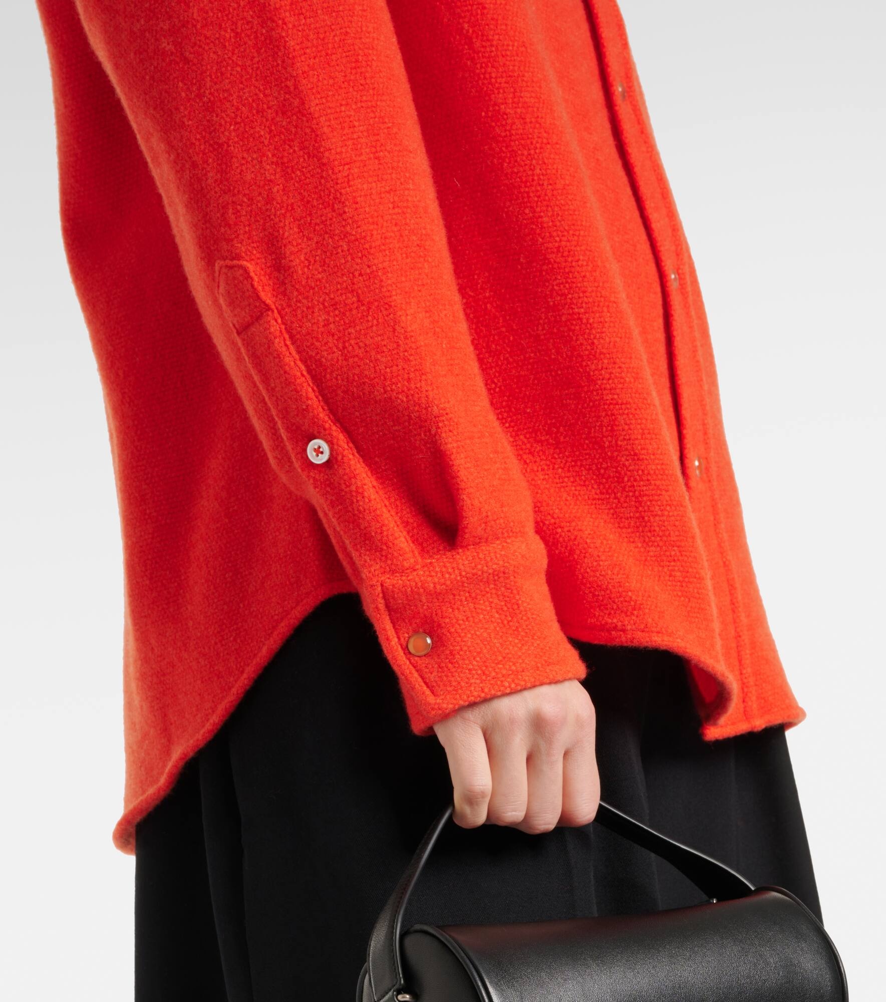 Fire cashmere shirt - 5