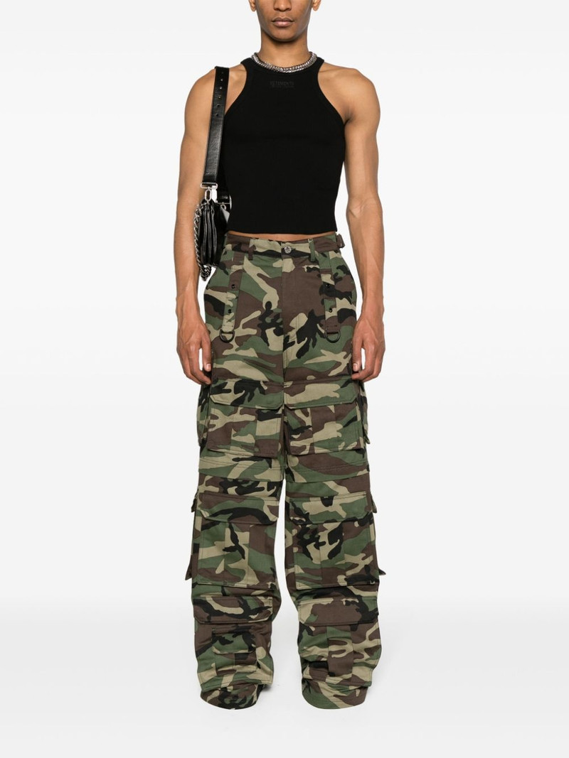 VETEMENTS ribbed-knit tank top outlook