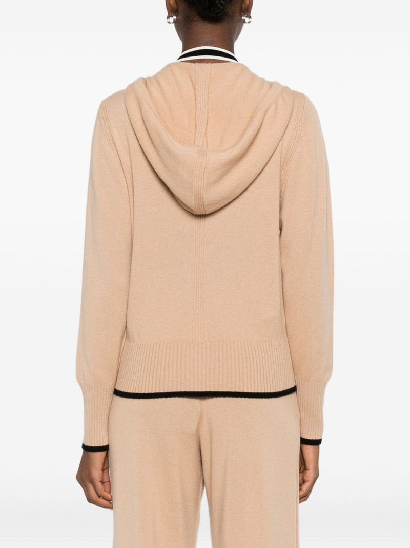 zip-up knitted hoodie 4