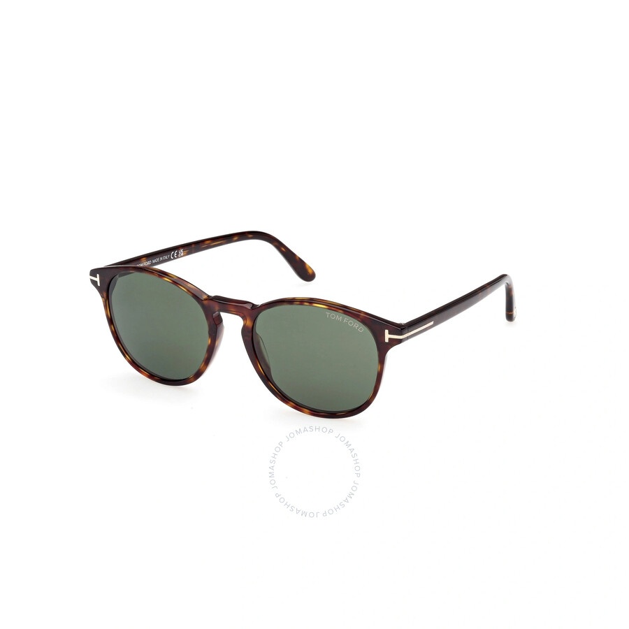 Tom Ford Lewis Green Oval Men's Sunglasses FT1097 52N 53 - 1