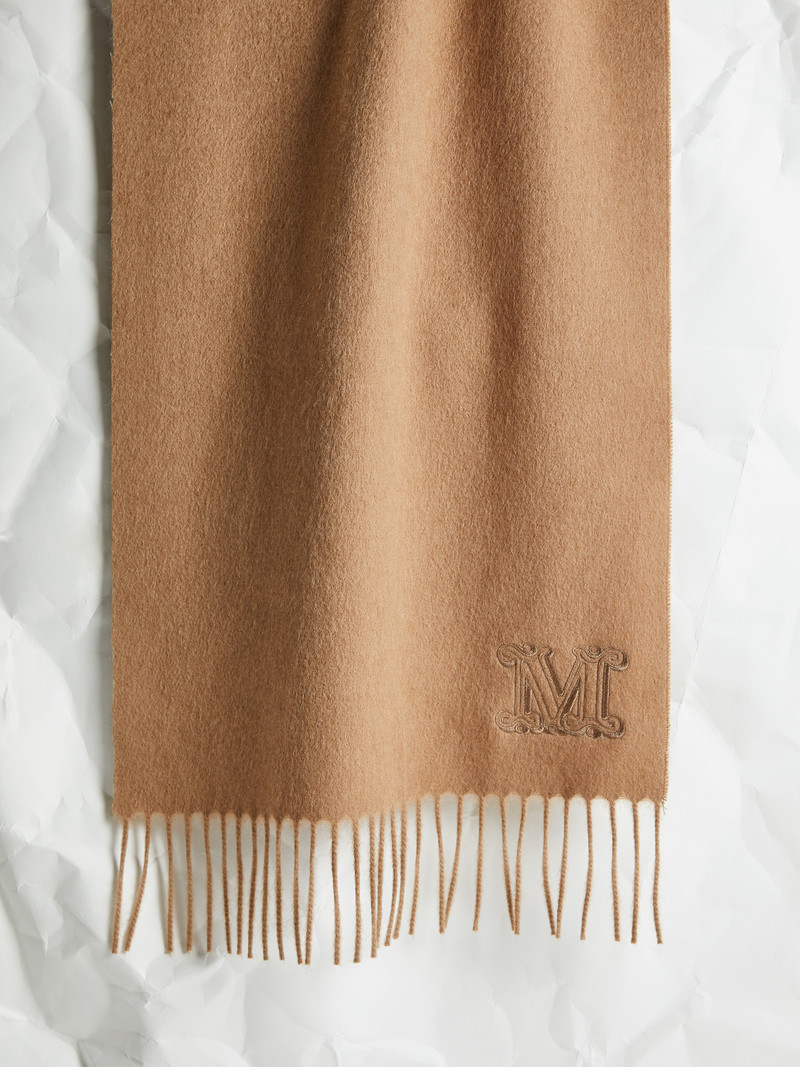 WKCLARA Camel scarf - 1
