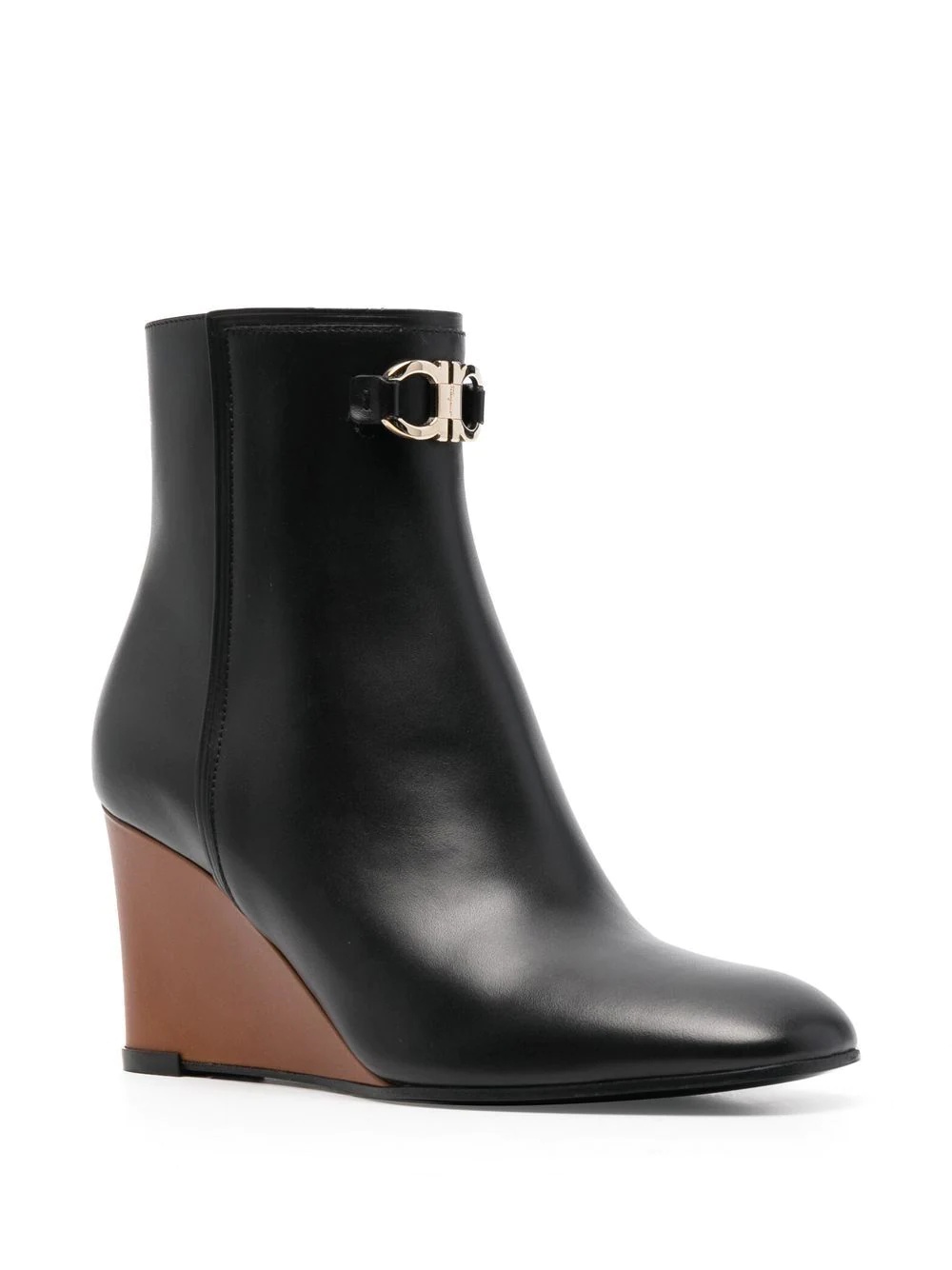 70mm wedge-heel ankle boots - 2
