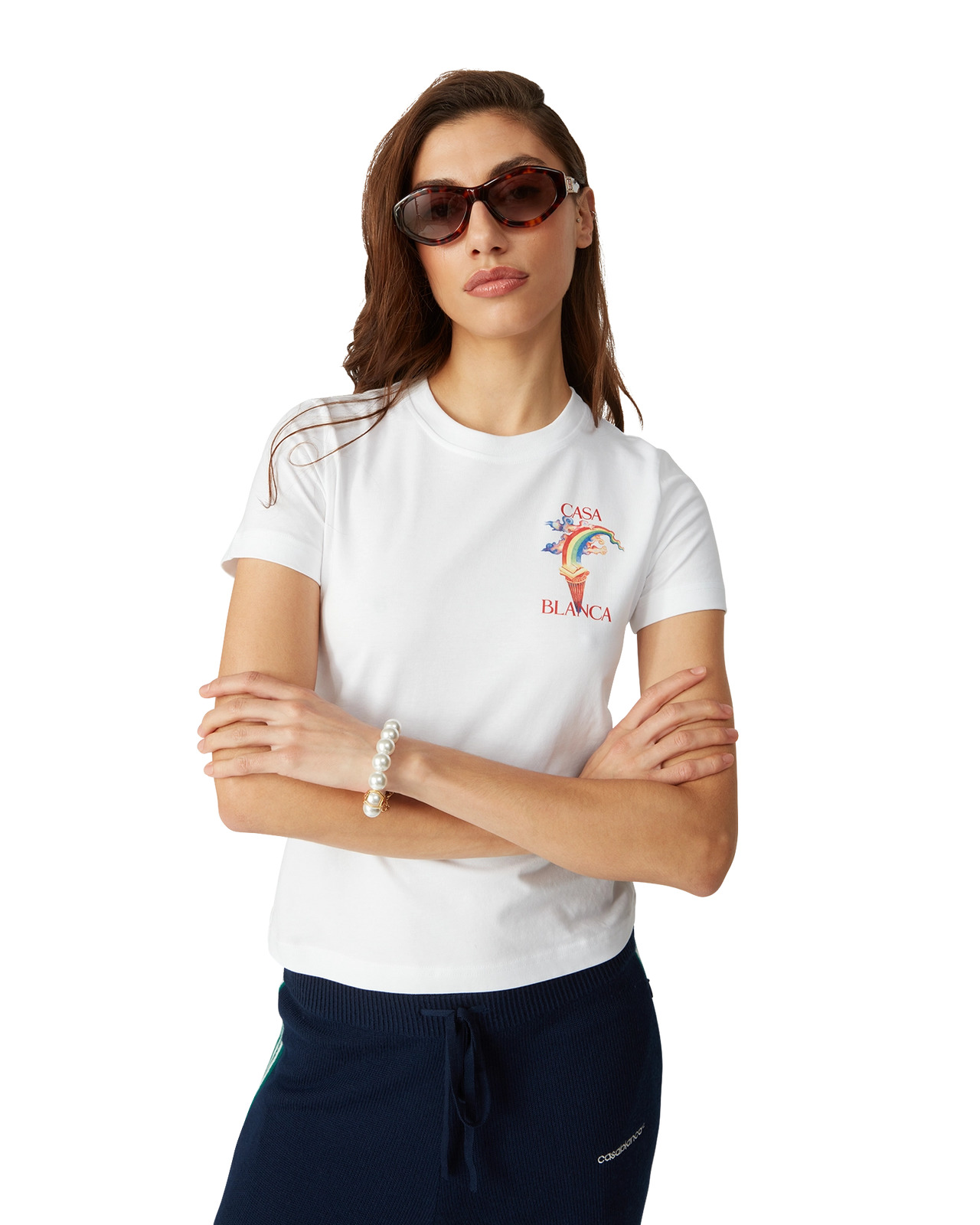 CASABLANCA Nature's Teacher T-Shirt | Casablanca Paris