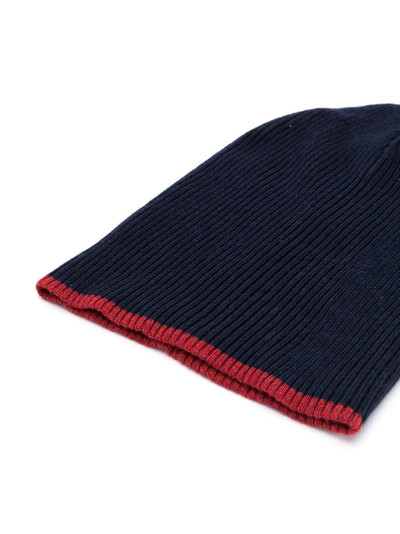 Brunello Cucinelli fine knit beanie outlook