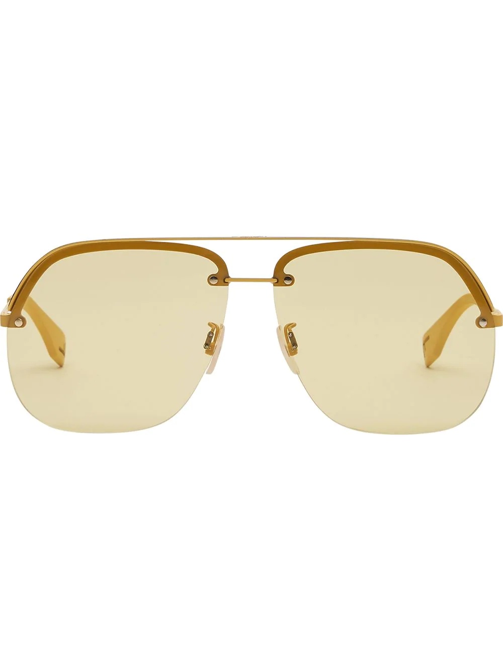 aviator frame sunglasses - 1