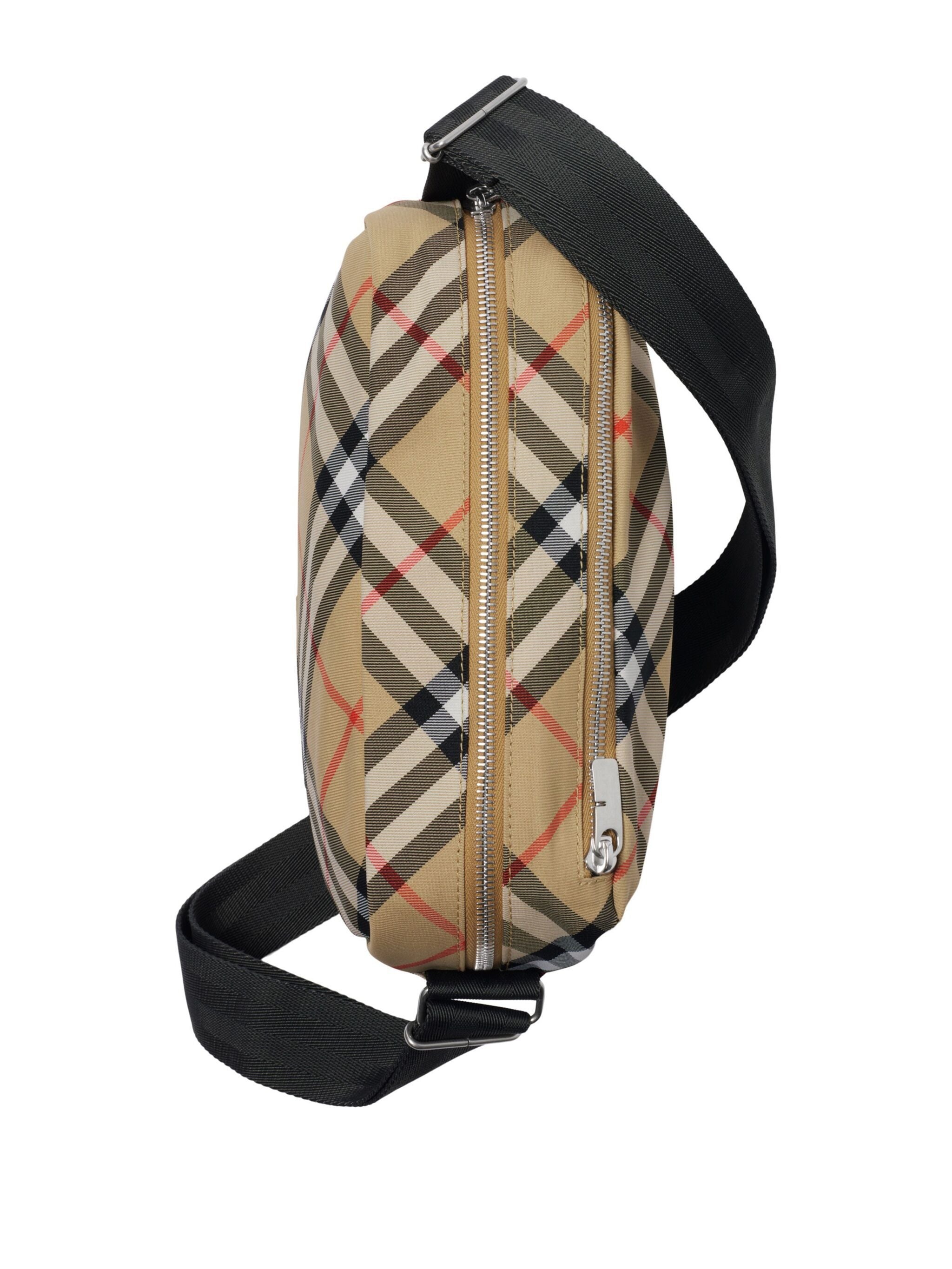 VINTAGE CHECK MESSENGER BAG - 4