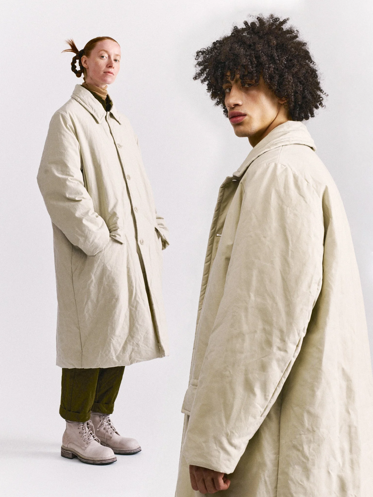 MILU COAT - H WAX - CLAY - 1