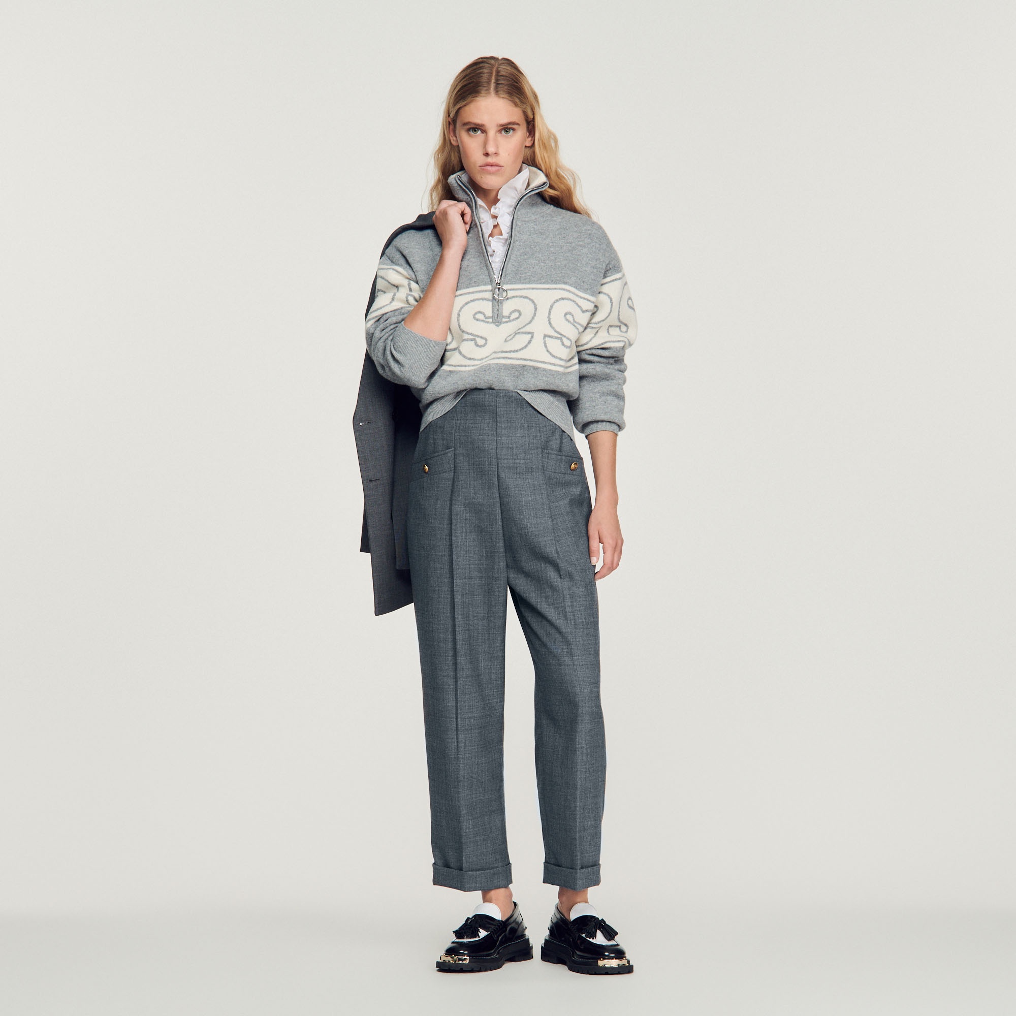 High-waisted pants - 2