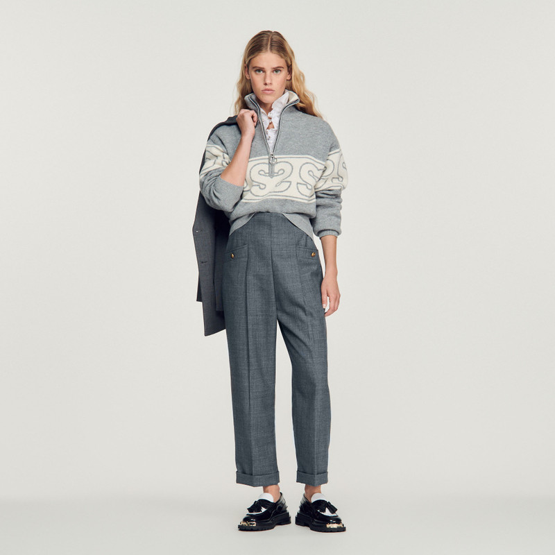 Sandro High-waisted pants outlook