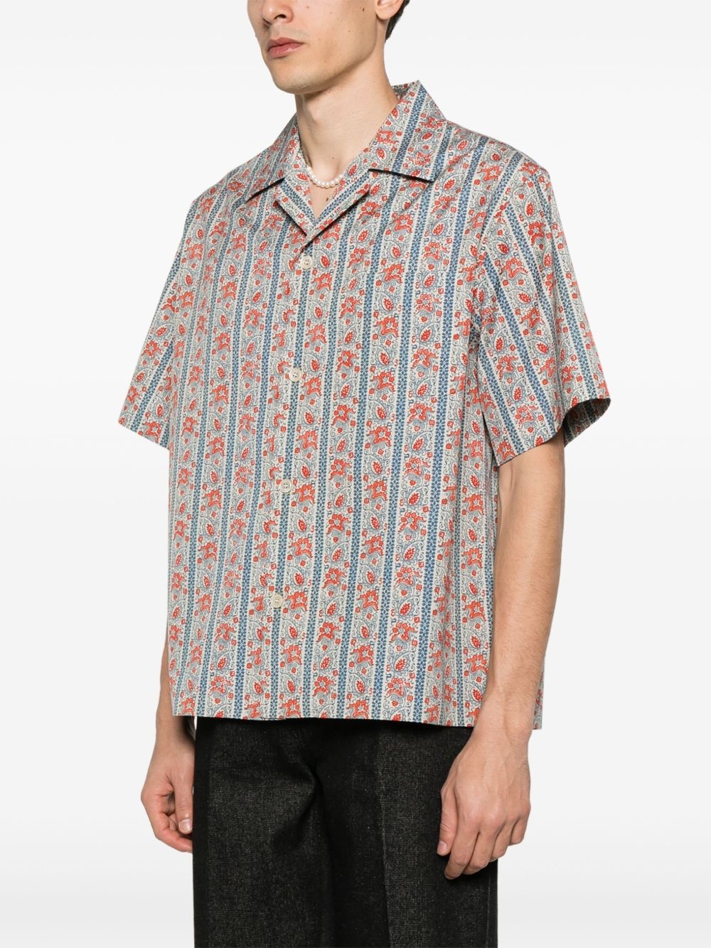 paisley-print shirt - 3