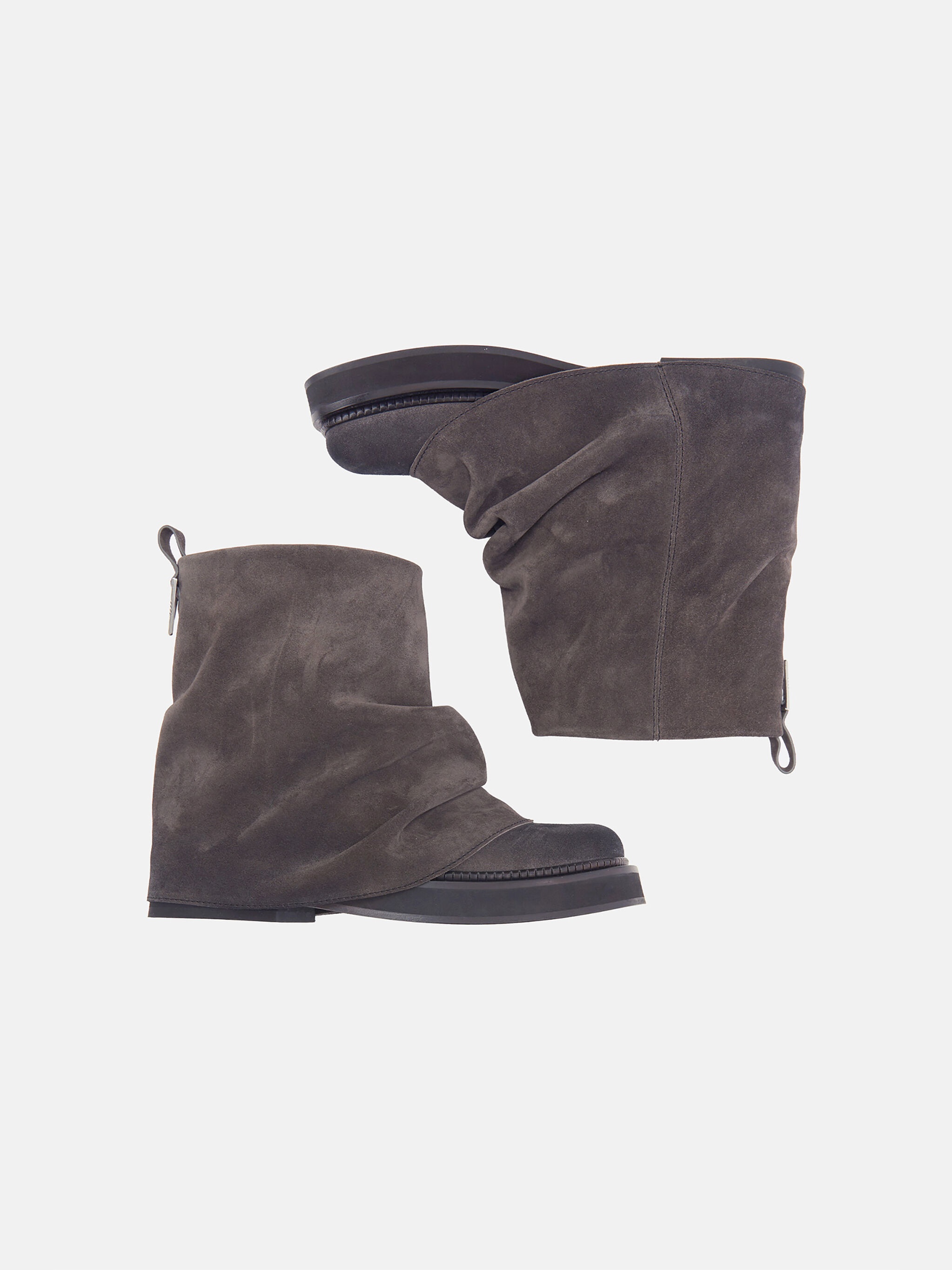''MINI ROBIN'' DARK GREY COMBAT BOOT - 4