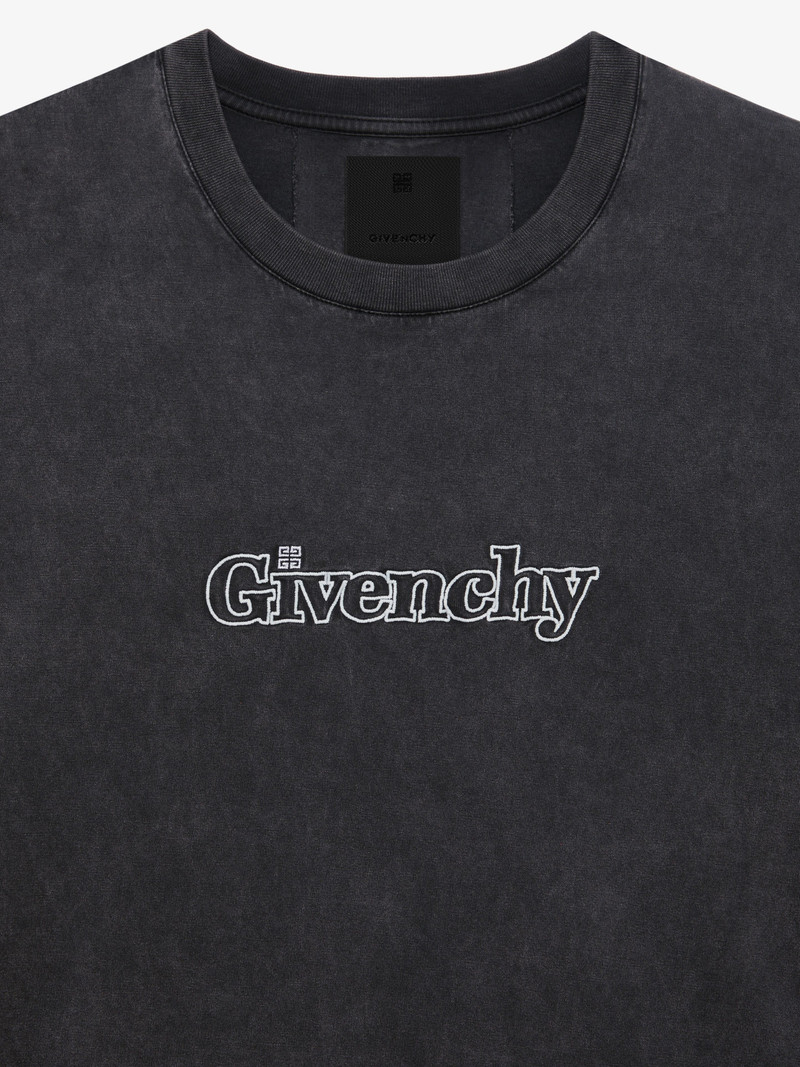 GIVENCHY CONTEMPORARY FIT T-SHIRT IN COTTON 5