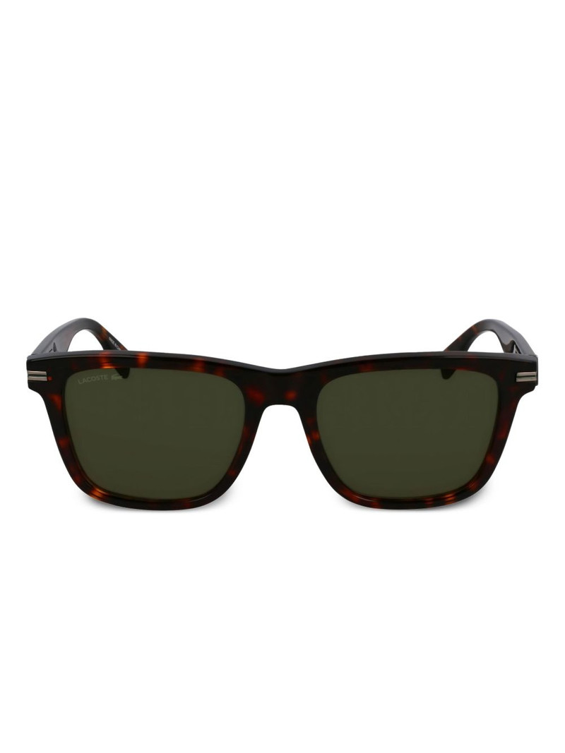 tortoiseshell-frame sunglasses 1