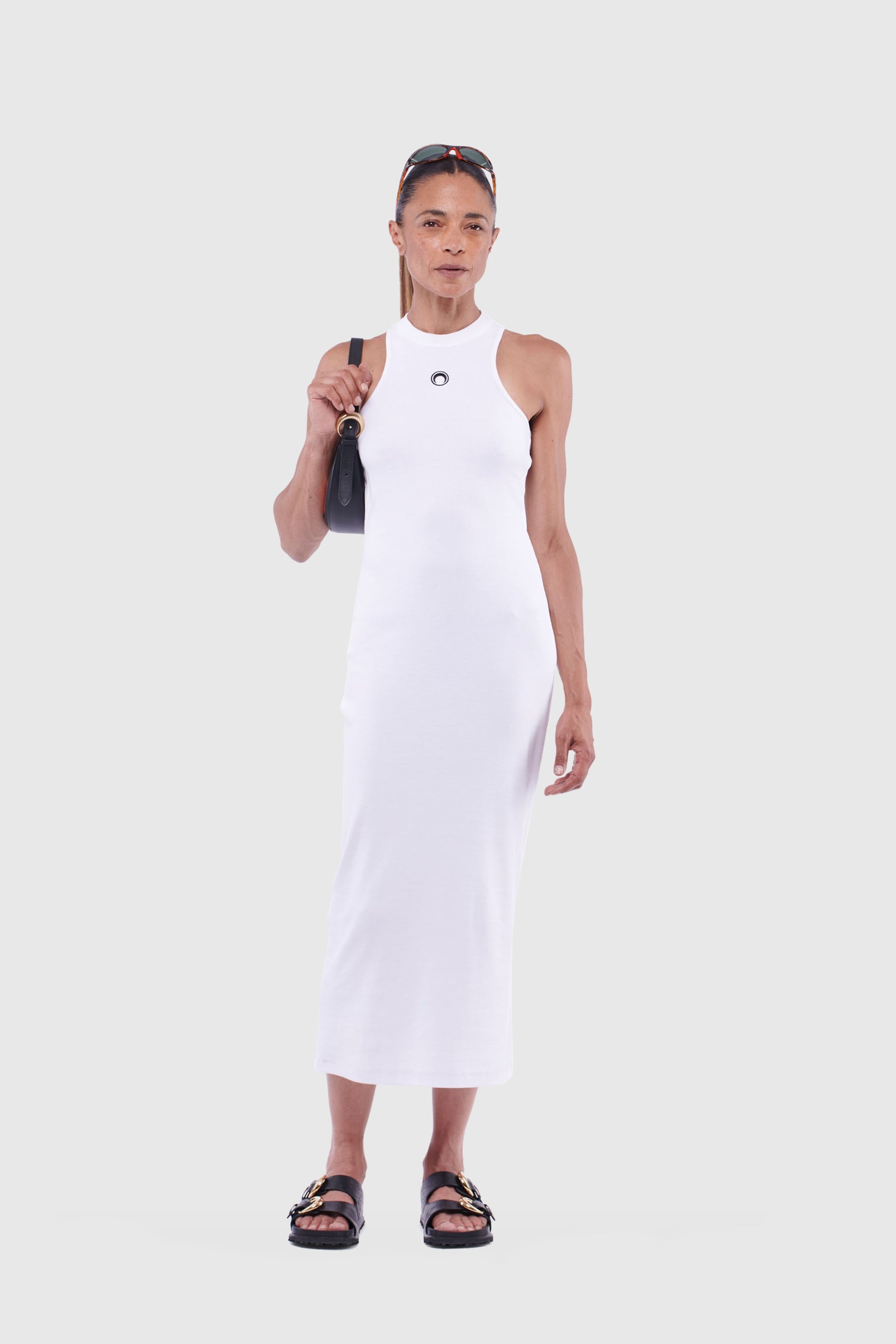 Organic Cotton Embroidered Tank Dress - 2