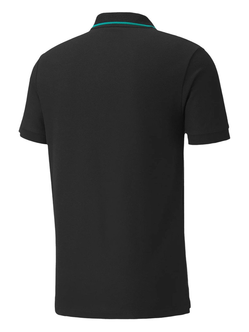PUMA x Mercedes AMG logo-print polo shirt outlook
