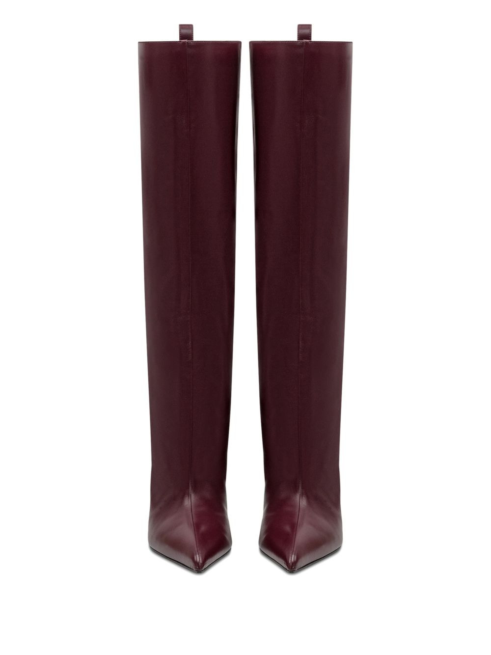 65mm Lea pointed-toe leather boots - 3