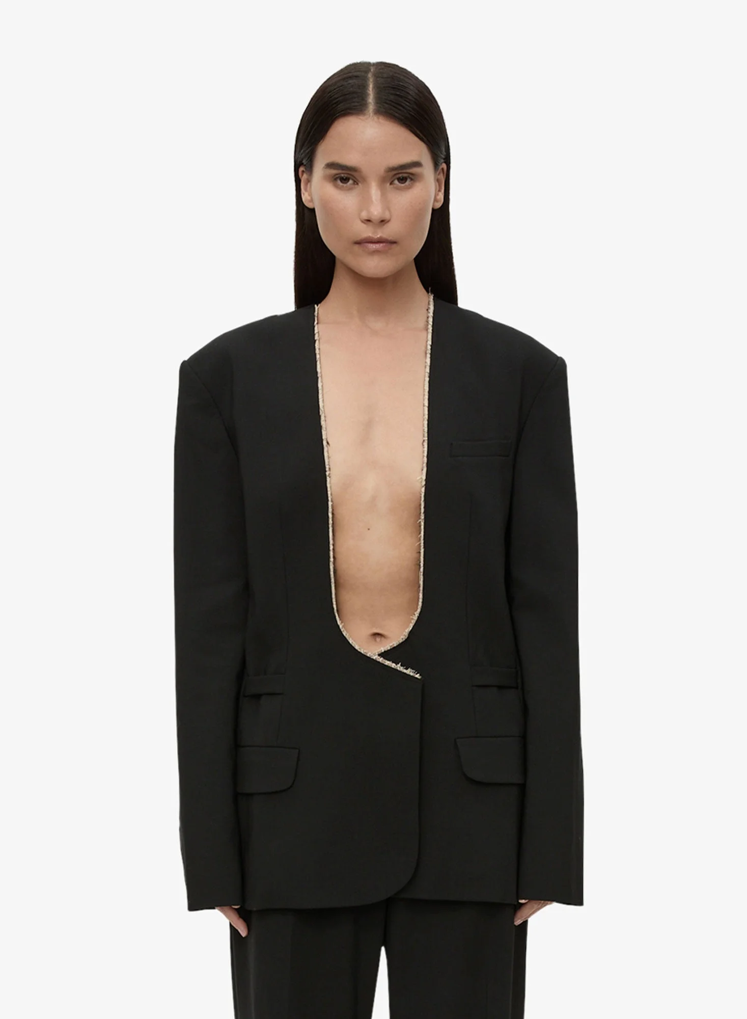 Retract Shawl Blazer - 1
