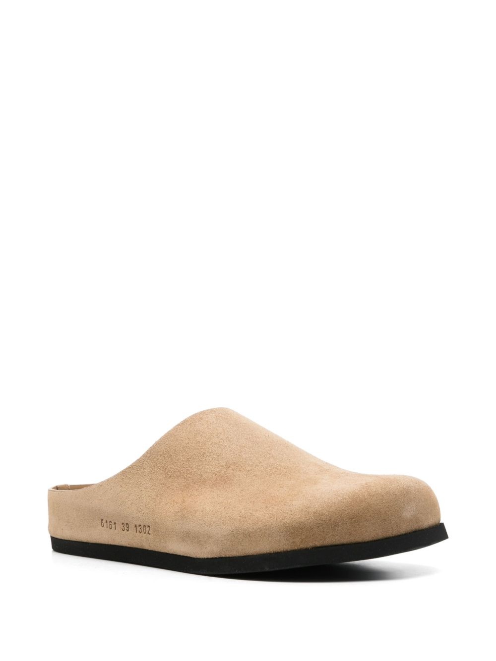 suede mules - 2